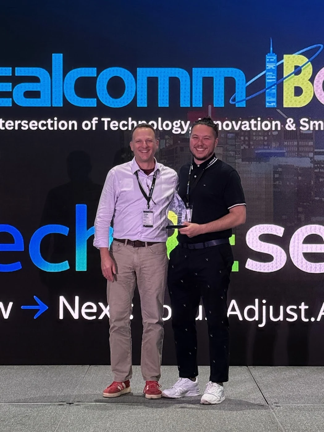 Microsoft workplace team at Realcomm