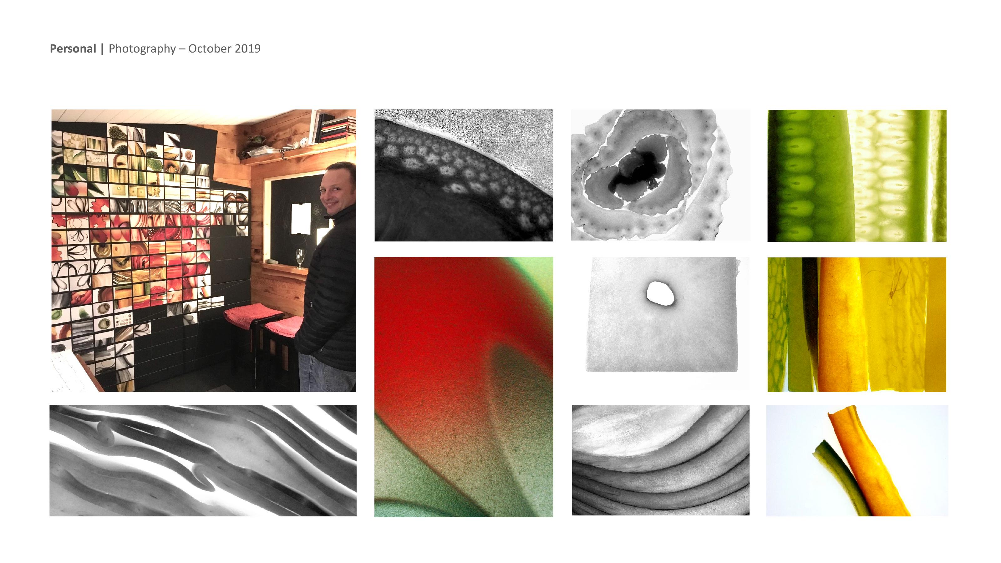 Macro photography from Christian Richard's personal practice