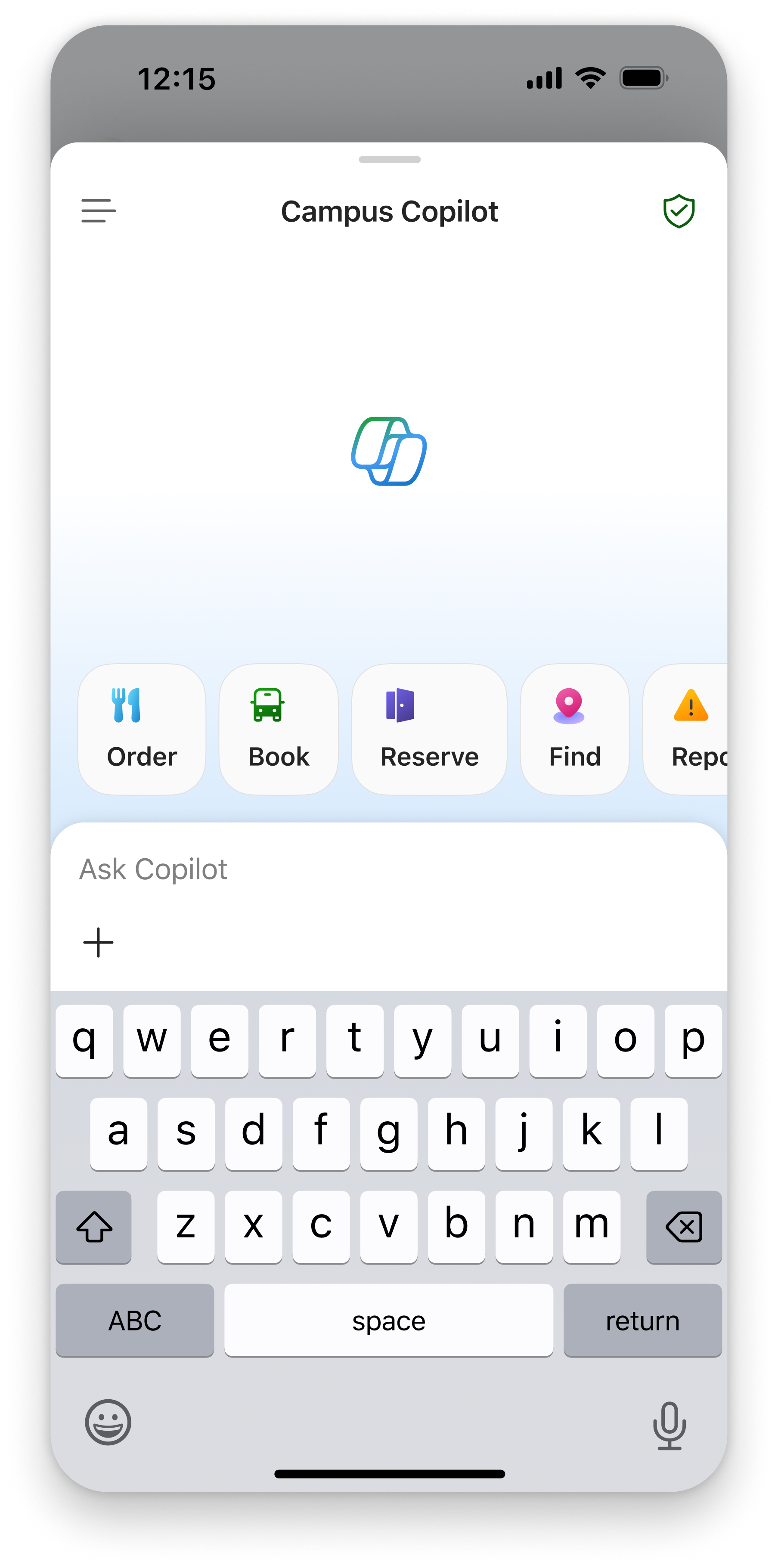 Campus Copilot mobile chat
